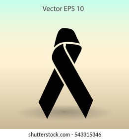 Awareness ribbon vector illustration
