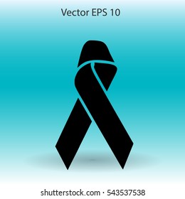 Awareness ribbon vector illustration
