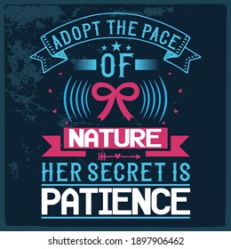 Awareness T shirt design- Vector print design for t shirt and apparel.