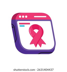 Awareness Vector style icon. Eps 10 file