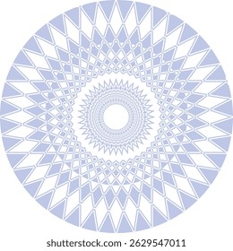 awasam arrière-plan rond coloré création mandala vectorielle 
