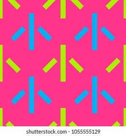 Up and away seamless pattern. Strict line geometric pattern for your design.