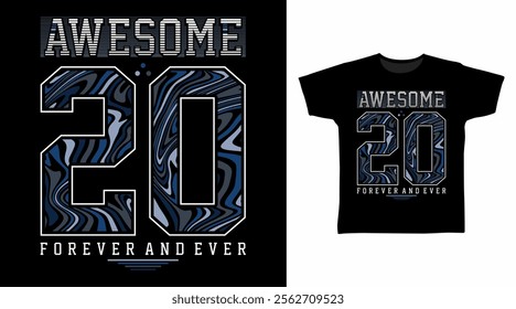 Awesome 20 typography hand drawn, vector ready for print on t-shirt and other uses.