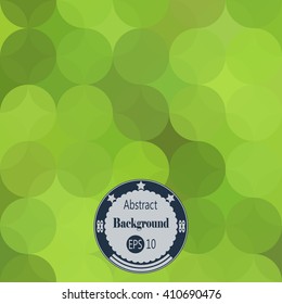 Awesome Abstract background with transparency rounds. Vector illustration. EPS 10