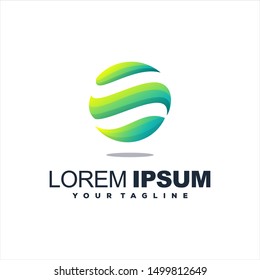 awesome abstract circle logo design