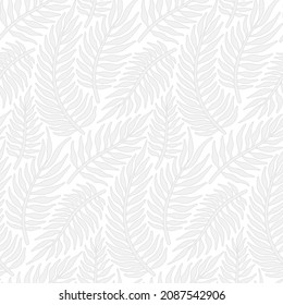 Awesome Abstract Elegant Leaves Vector Seamless Pattern Design. Great for spring summer, fabric, textile, background, wallpaper, scrap booking, gift wrap, accessories, and clothing.