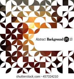 Awesome abstract geometric background