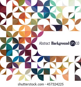 Awesome abstract geometric background