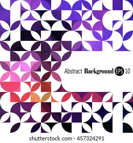 Awesome abstract geometric background