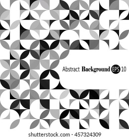 Awesome abstract geometric background