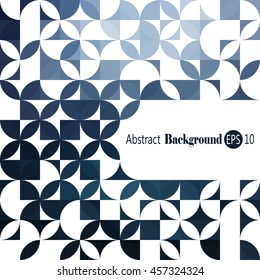 Awesome abstract geometric background