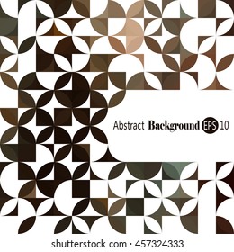 Awesome abstract geometric background