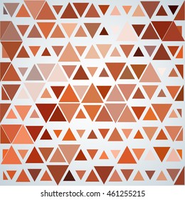 Awesome Abstract geometric background with colorful triangles different size.