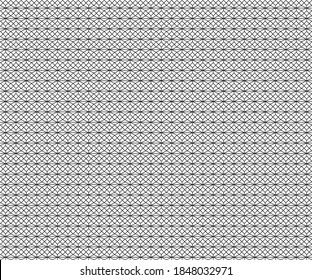 Impresionante patrón abstracto de línea geométrica negra en fondo blanco. Apto para papel pintado, artesanía y más.