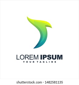 awesome abstract gradient logo design