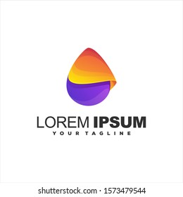 awesome abstract gradient logo design