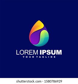 awesome abstract gradient logo design