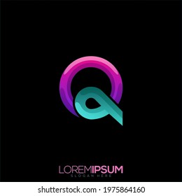 Awesome Abstract Letter Q Premium Logo