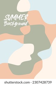 awesome abstract pattern summer background. Colorful vector design for banners, greeting cards, posters, social media.