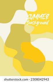 awesome abstract pattern summer background. Colorful vector design for banners, greeting cards, posters, social media.