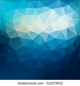 Awesome abstract poligonal illustration.