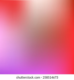 Awesome abstract red-magenta blurred vector background