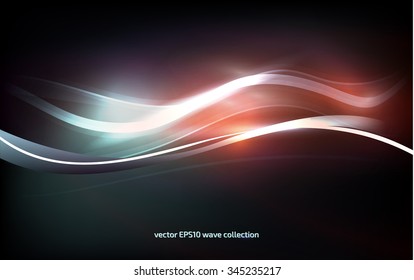 Awesome abstract vector wave