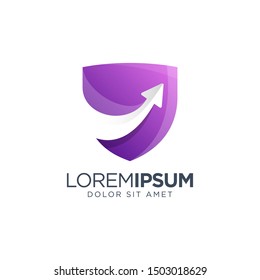 Awesome Arrow Logo Design Illustration