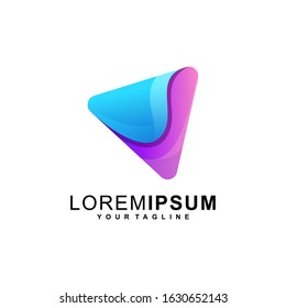 awesome arrow logo design template