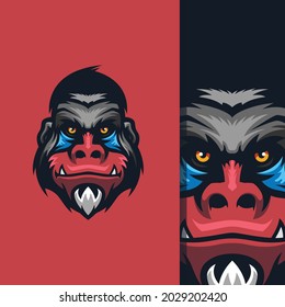 fantastisches Babon-Logo mit Vektorgrafik