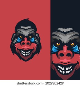fantastisches Babon-Logo mit Vektorgrafik