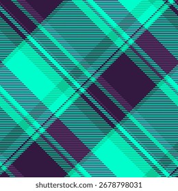 Impresionante textura textil de fondo, patrón de edredón de tela sin costuras. Nostálgico tartán de Vector a cuadros en paleta de colores brillantes y oscuros.