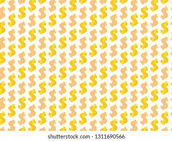 Awesome Background Texture Dollar Vector
