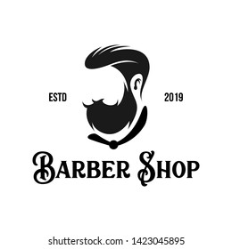 AWESOME BEARD MAN LOGO DESIGN