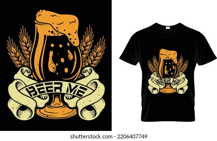 AWESOME BEER ME OKTOBERFEST T SHIRT DESIGN