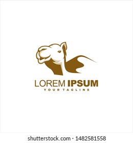 awesome brown camel logo design