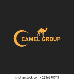 awesome brown camel logo design