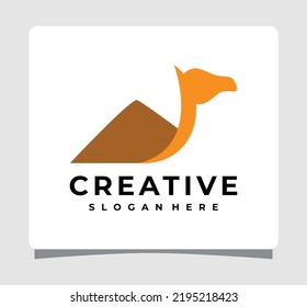 Awesome Brown Camel Logo Template Design Inspiration