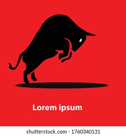 AWESOME-BULL-LOGO-VEKTORPREMIUM