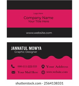 An awesome Business card design