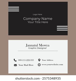 An awesome Business card design