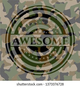 Awesome camo emblem