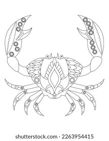 awesome carb coloring page for kids