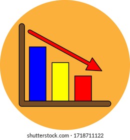 The awesome chart icon for your business design and other uses