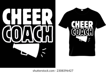 Awesome Cheer Coach Gift T-Shirt svg