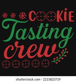 Awesome Christmas typography tshirt design