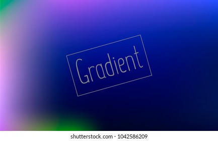 Awesome and Classy Dark Blue, Violet and Green Gradient Background with Text