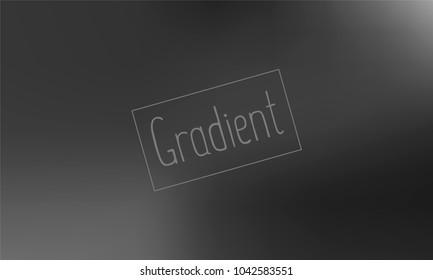 Awesome and Classy Grey Gradient Background with Text