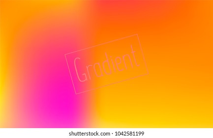 Awesome and Classy Orange, Pink and Red Gradient Background with Text