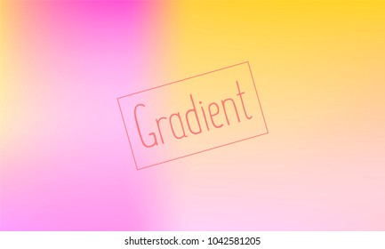 Awesome and Classy Yellow and Pink Gradient Background with Text